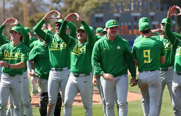 Oregon, Texas A&M Super Regional Game Times Released, TV Broadcast