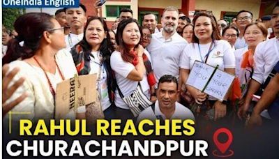 Rahul Gandhi in Manipur's Churachandpur: Meets Ethnic violence victims in relief camps