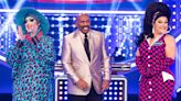 Watch Family Feud Host Steve Harvey's Mind Melt As Celeb Drag Queen Pulls Banana From Wig And Shares It With David...