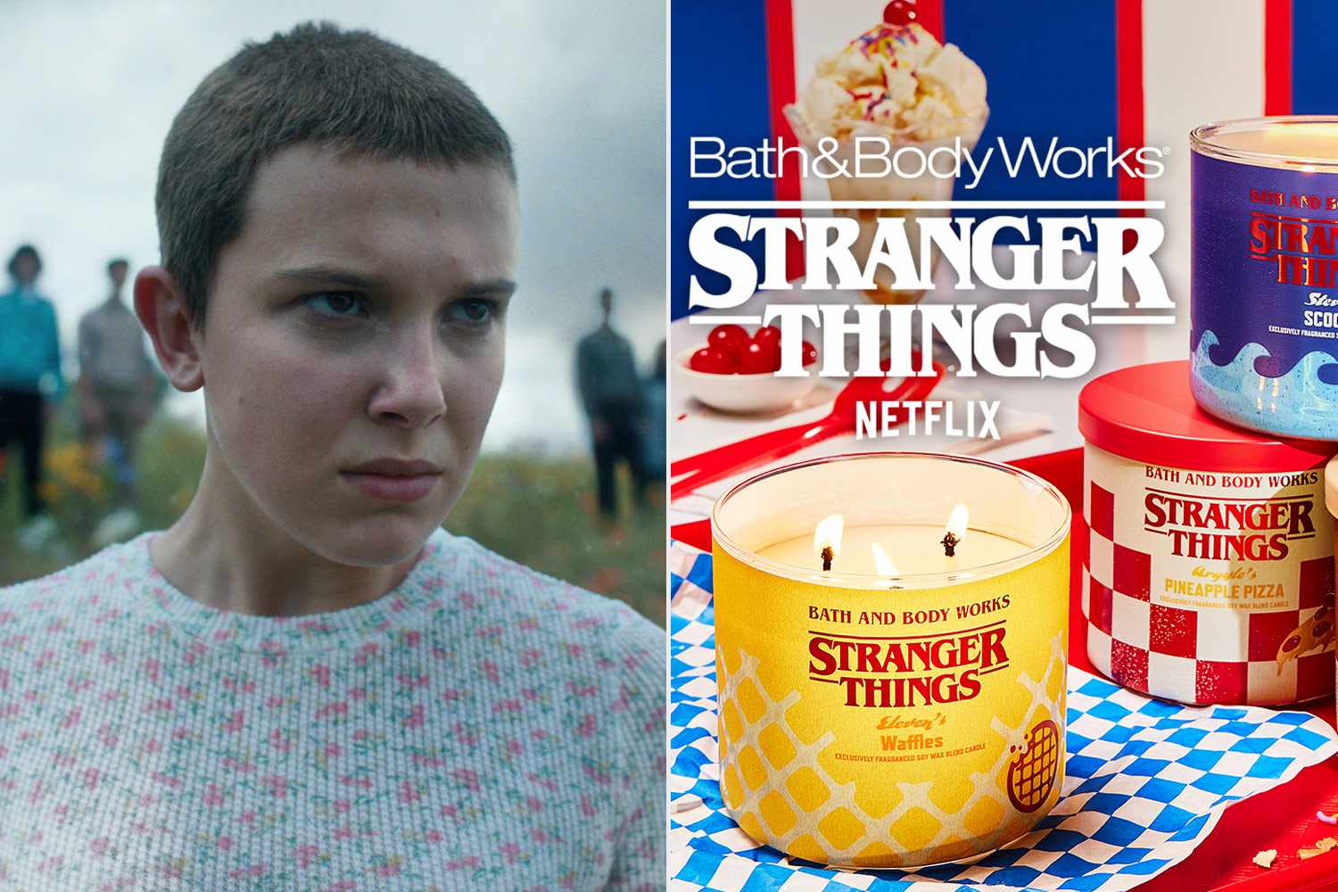 Bath & Body Works Releases New 'Stranger Things'-Inspired Candles — Including a Waffle-Scented One (Of Course!)