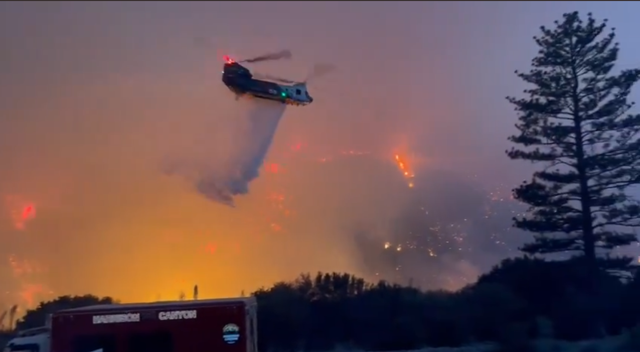 Vista Fire still uncontained; firefighters face challenges