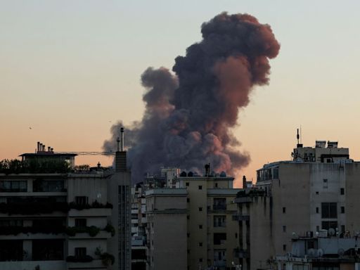 Israeli airstrikes rock Beirut, target Hezbollah command