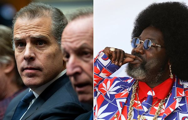 Afroman reprises his 'Because I Got High' hit to make fun of Hunter Biden