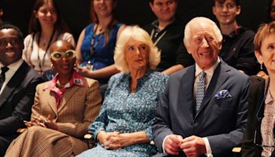 King Charles III and Queen Camilla Visit RADA