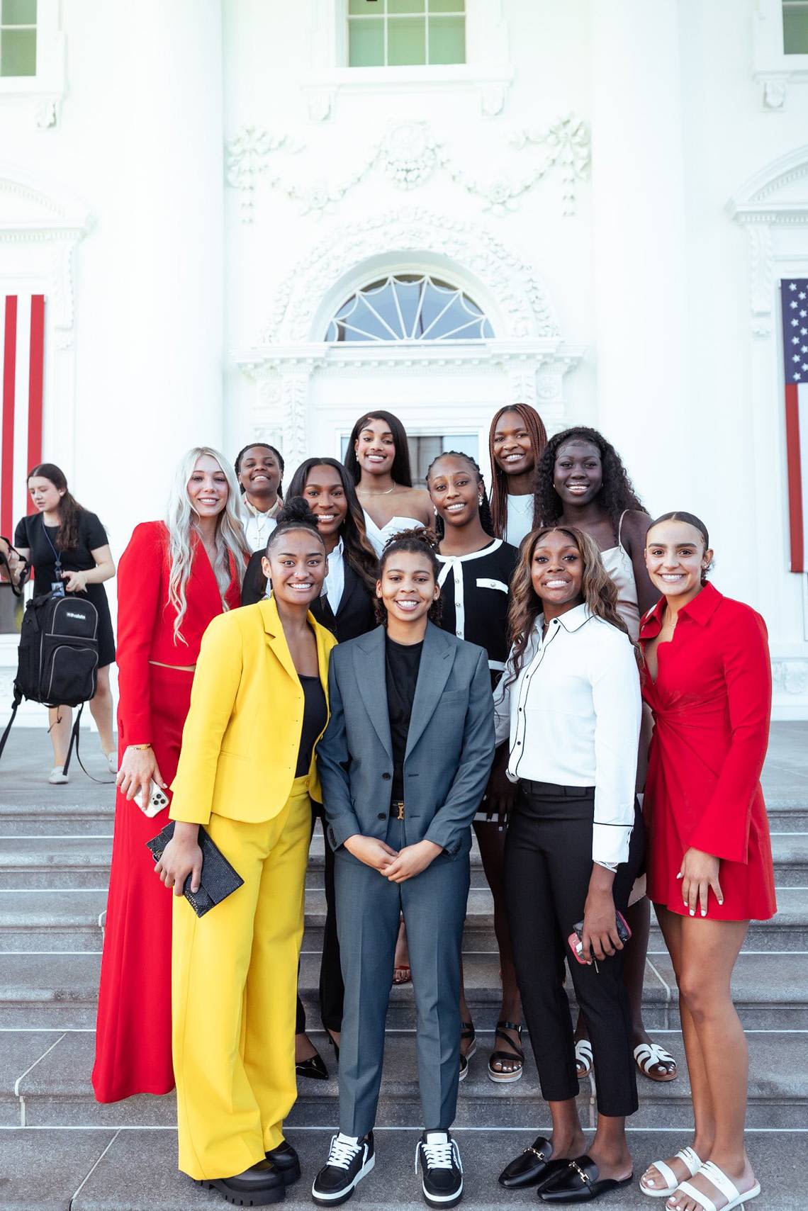 ‘Finally’: Dawn Staley, Gamecocks visit White House for 2024 national championship