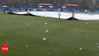 MLC 2024: Rainy Morrisville sees second washout in two days; LA Knight Riders, SF Unicorns share points | Cricket News - Times of India