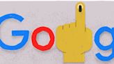 Google Doodle marks fifth phase of Lok Sabha Elections 2024 with voting symbol