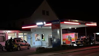 Zwei Männer überfallen Tankstelle in Mühlhausen und flüchten zu Fuß – Fahndung läuft