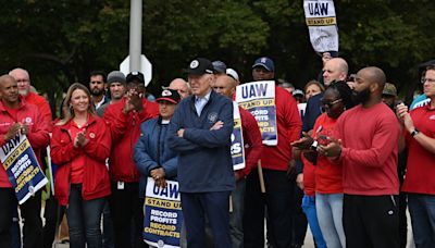 The dockworkers' strike is a test for Biden — and complicates an already dizzying 2024 presidential race