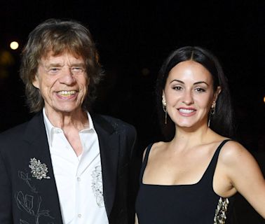 Mick Jagger und Freundin Melanie strahlen bei Olympia-Party in Paris