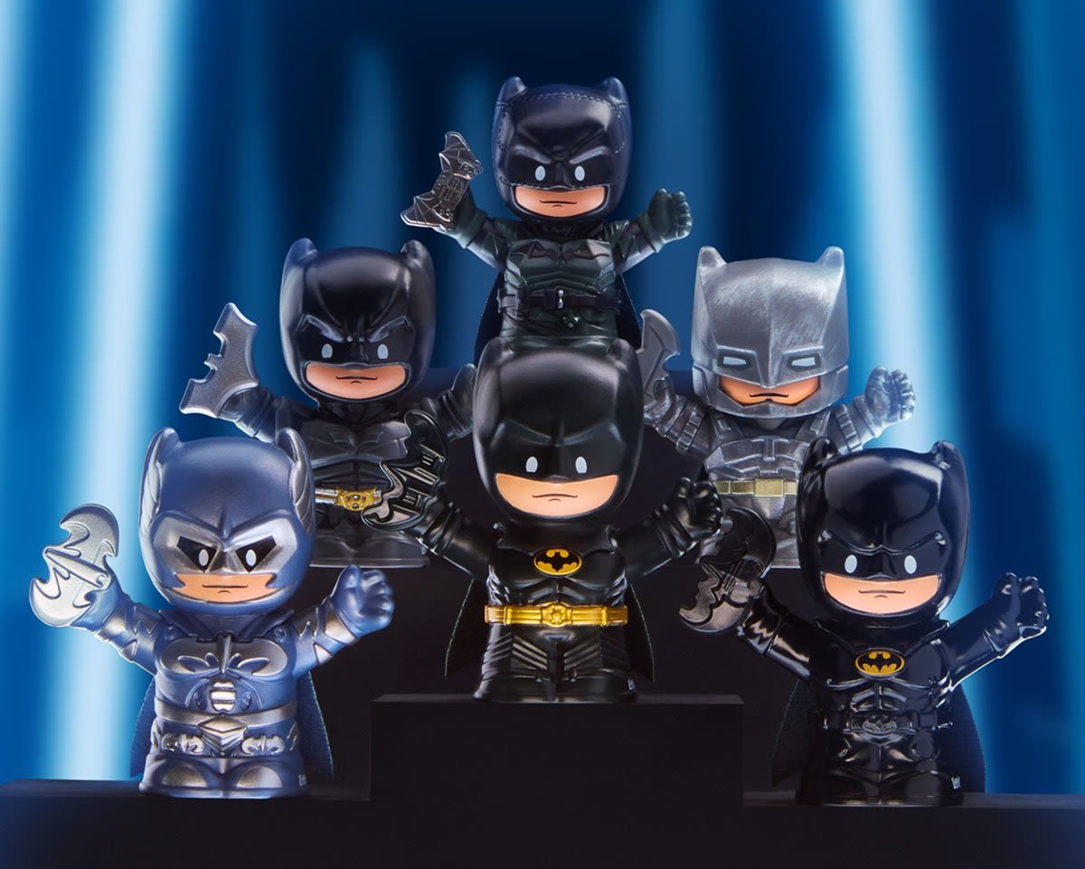 Celebrate 85 Years of Batman with Little People Set Honoring the Cinematic Dark Knights