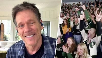 Kevin Bacon floors students of ‘Footloose’ school by announcing he's visiting on prom day