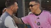 El encuentro de Lionel Messi con Daddy Yankee en su regreso a Ia cancha con el Inter Miami