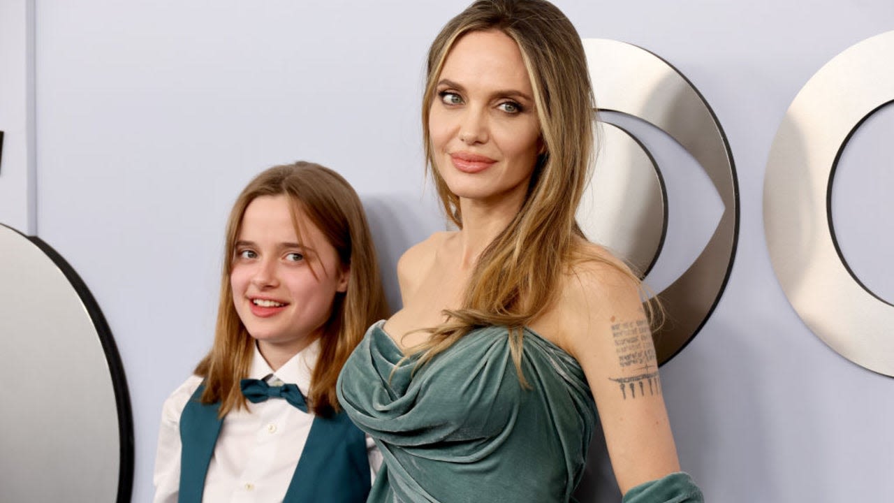 Angelina Jolie Shows Off a Bold New Tattoo at 2024 Tony Awards: PICS