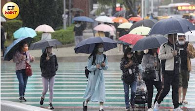 明白天起放晴！午後「3地區」仍需防大雨 下週恐有低壓擾動發展