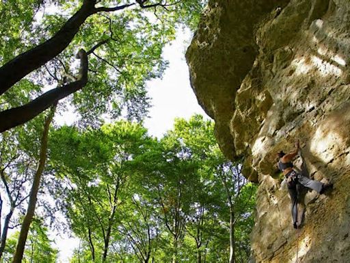 Die längste Klippe Norddeutschlands liegt in Niedersachsen