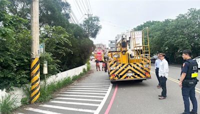 快訊／新竹香山電杆故障釀1300戶停電 兇手找到了！