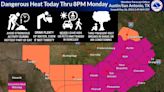 Heat warnings and advisories issued through Monday in Central Texas