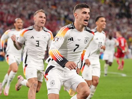 Germany reach Euro 2024 quarter-finals after weather-affected win over Denmark