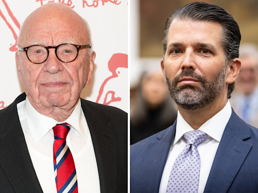 Donald Trump Jr. is battling Rupert Murdoch over VP pick