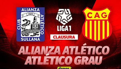 Alianza Atlético vs Atlético Grau EN VIVO vía Liga 1 MAX: horaros y canales por Clausura 2024