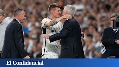 Los gestos de un padre o cuando Ancelotti permitió a Kroos despedirse como una leyenda en su casa