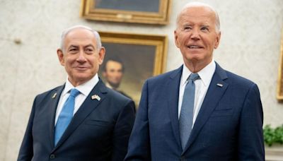 Netanyahu hails Biden's 50 years of support in White House visit