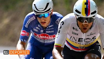 Así quedó Jhonatan Narváez en la etapa 18 del Giro de Italia de ciclismo
