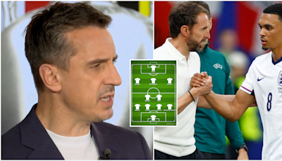 Gary Neville names his England 11 to face Switzerland - he's made four big changes