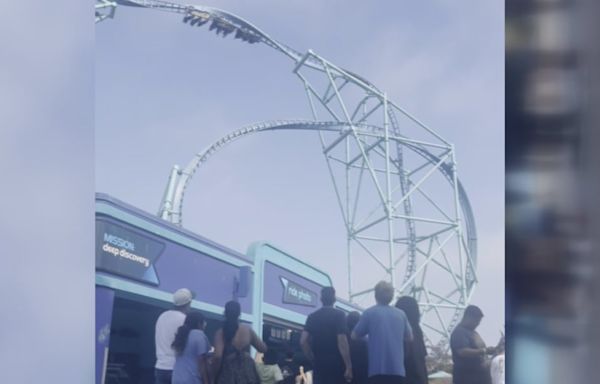 Family details mid-ride scare on SeaWorld San Diego roller coaster