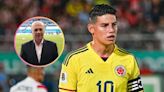 Carlos Antonio Vélez resaltó el talento de James Rodríguez, pero lo calificó de “semi desperdiciado”