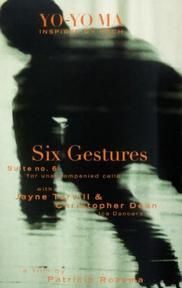 Bach Cello Suite #6: Six Gestures