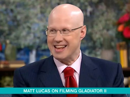 Matt Lucas explains unexpected cameo in Gladiator II