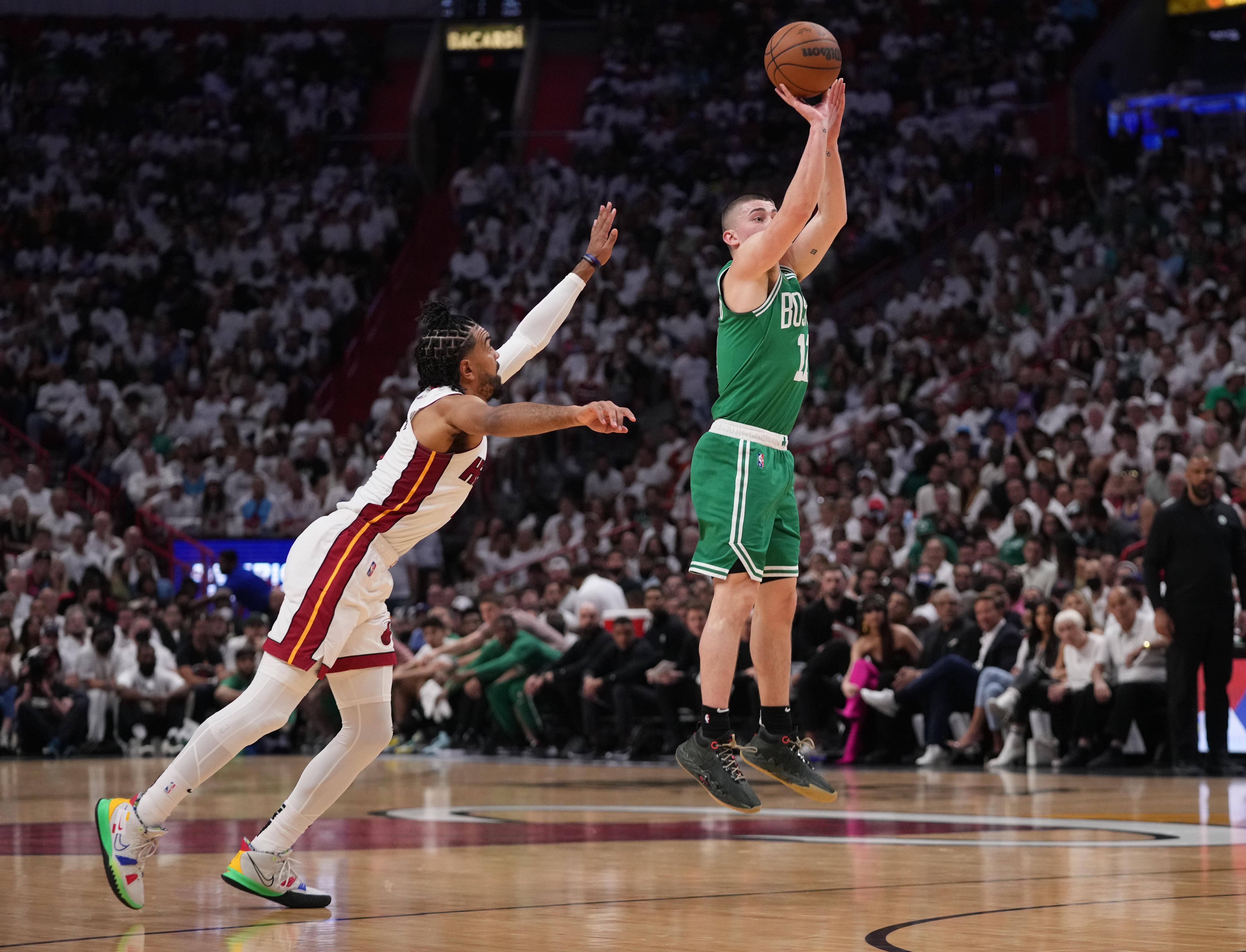 Before the Boston Celtics, Payton Pritchard was a knockdown shot