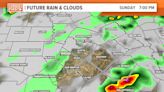 Strong storms possible Sunday night and Monday