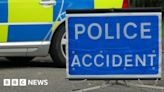 Harwich Road closed after serious crash between car and motorbike