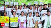 Telangana Junior Doctors Strike Continues Due to Lack of Clarity on Demands | Hyderabad News - Times of India