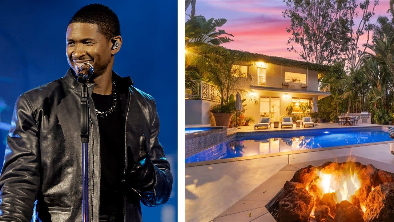 Usher's Swanky $3.8M Hollywood Hills Mansion Has a Fast Pending Offer