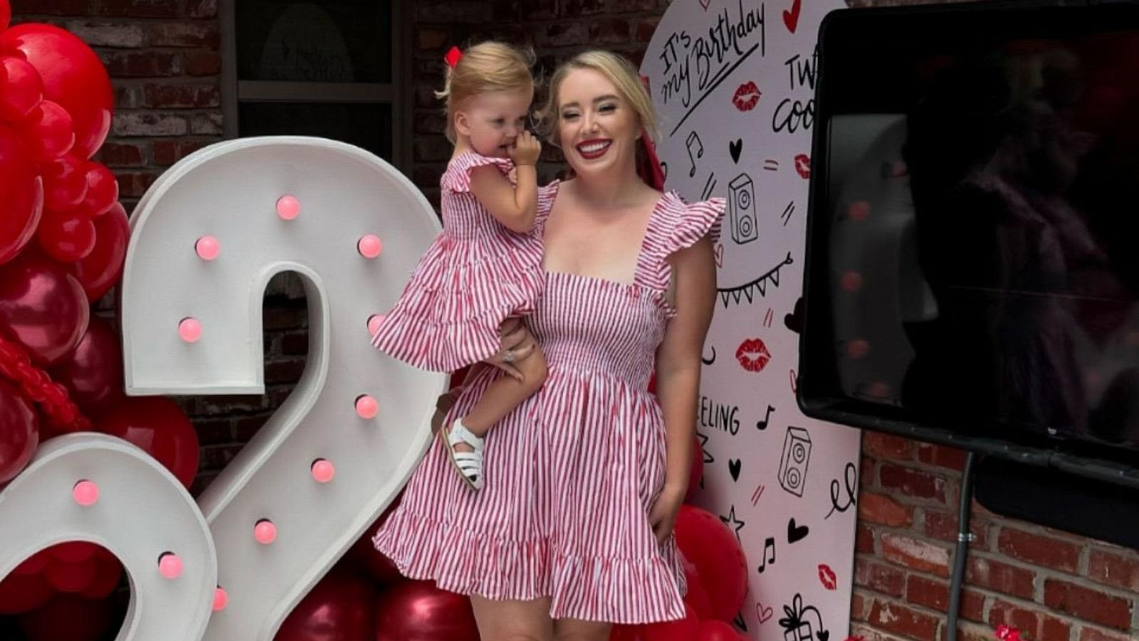 2-year-old gets 'Red' Taylor Swift-themed birthday party