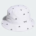 高球小姐-adidas GOLF 高爾夫球女用漁夫帽(白色) #IT1212