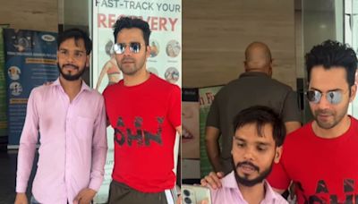 Watch: Varun Dhawan Wins Hearts With This Sweet Gesture Towards Paparazzi - News18