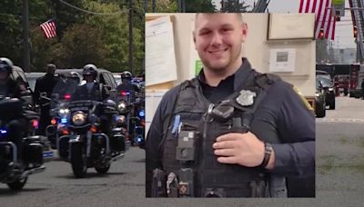 ‘A true hero’: Thousands show up to honor officer killed in the line of duty