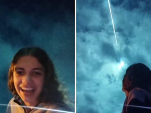 Internet Thinks This Girl Has Captured This Coolest Video Of Rare Meteor Shower - News18