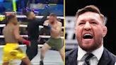 Bare-knuckle boxer attacks referee after knockout and Conor McGregor is stunned