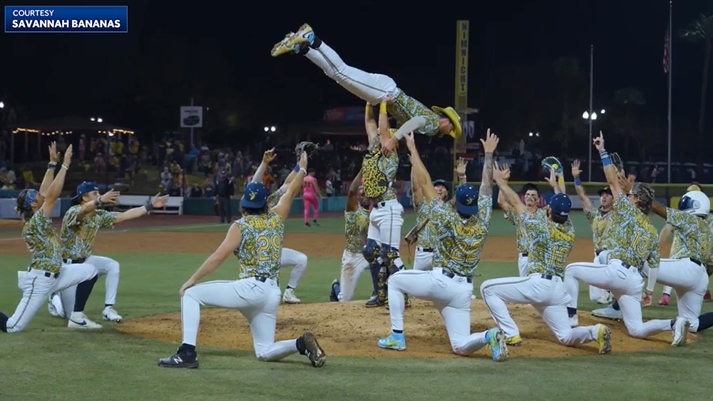 VIDEO: Savannah Bananas perform Dirty Dancing routine