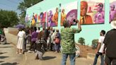 Atlanta community comes together to replace vandalized murals