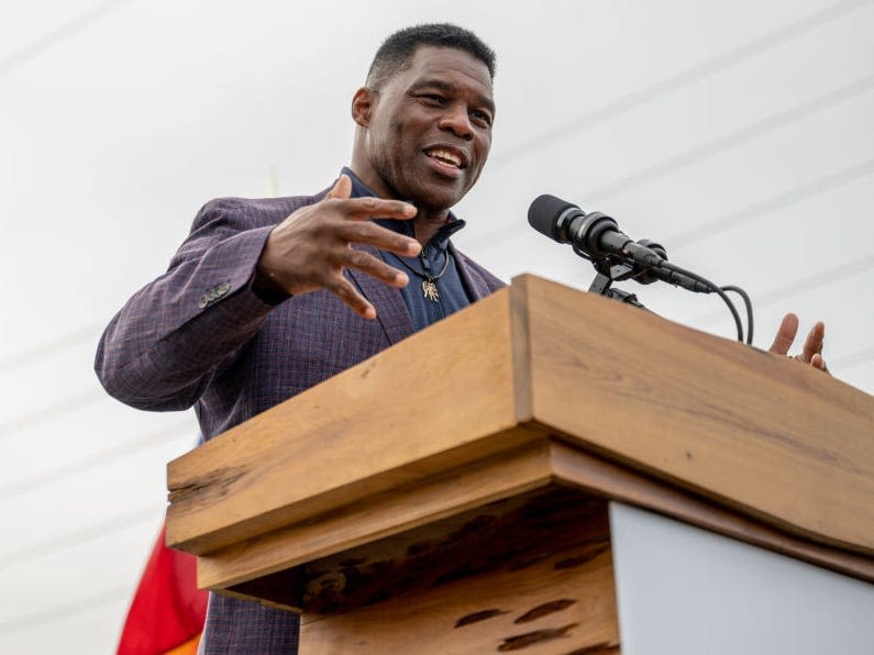 Ex-Georgia Senate candidate Herschel Walker still has $4 million left in the bank from his unsuccessful 2022 run. Republicans aren't happy about it.