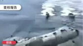 【錯誤】網傳影片宣稱「美軍闖南海，沒料到直升機降落時側翻墜海」？