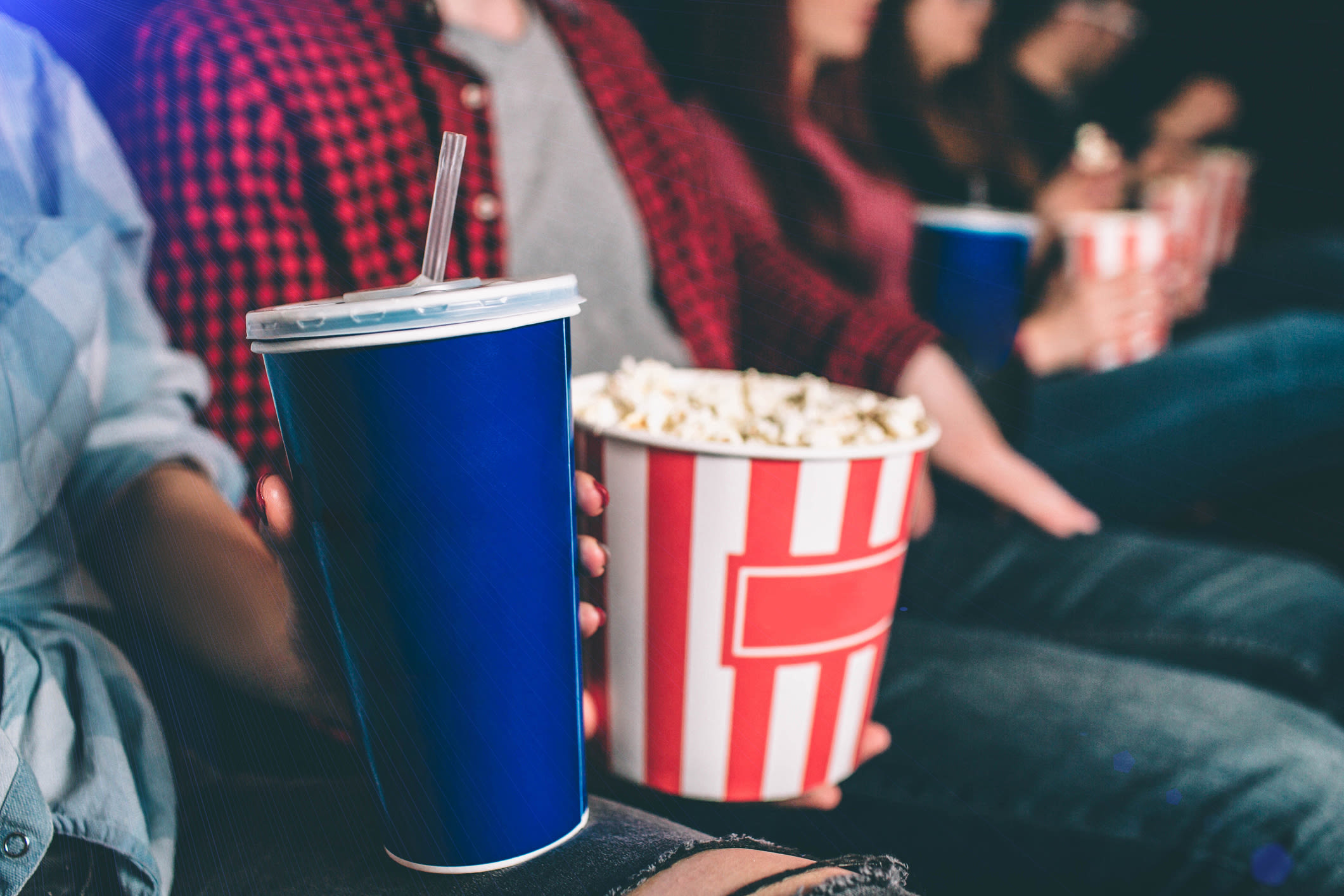 Boyfriend goes to hardware store, comes back with best movie snack hack