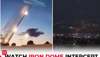 Iron Dome defends Haifa as Hezbollah fires multiple projectiles at Northern Israel